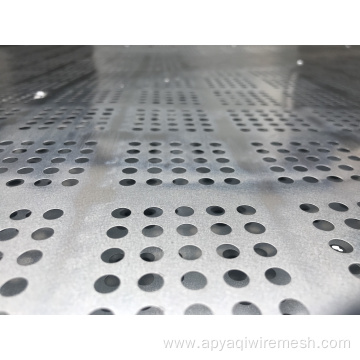 aluminium round hole steel perforated metal mesh